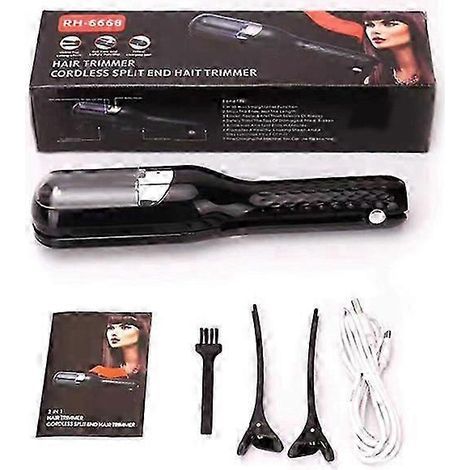 Tondeuse à cheveux avec pointes fourchues - Soin réparateur. rechargeable et sans fil pour une utilisation quotidienne (1/5)