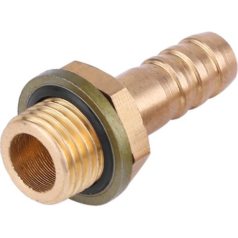 Système de refroidissement d'huile de radiateur modifié pour moto, connecteur à vis creux à sortie directe dédié, interface M8 (vendu par paquets de 4) (M121,25 mm) (1/5)