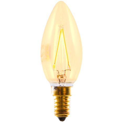 Bombilla led silver electronic filamento edison
