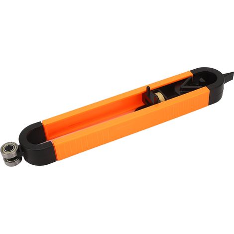 Jauge de contour - Jauge de contour irrégulière noire et orange (1/5)
