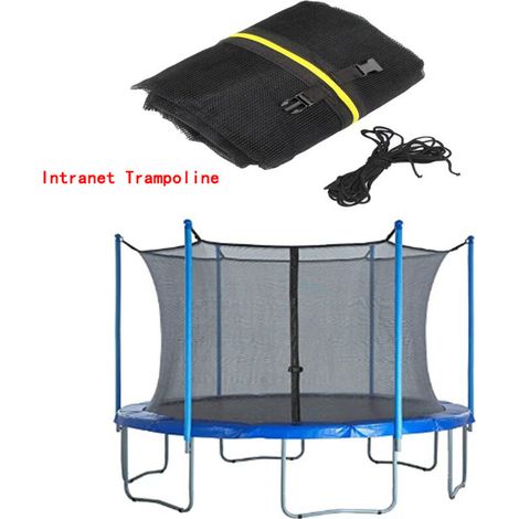 Rete di protezione per trampolino da 457 cm, adatta a trampolini a 10 barre e resistente ai raggi UV.