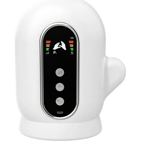 Appareil de massage électrique pour les mains avec 3 niveaux de chaleur, masseur de doigts, thérapie par pression d'air (1/5)