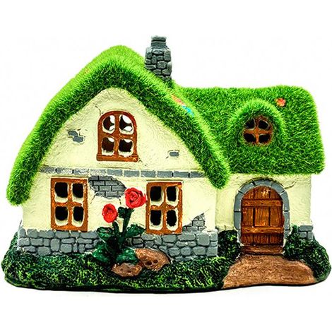 Gewächshaus-Gartenfigur aus Kunstharz, Außendekoration für Terrasse, moderner Landhausstil, Ostern, St. Patrick's Day, Geschenkidee