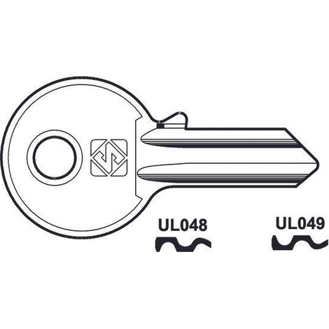 Chiavi per cilindri universal 3 spine grandi - ul048 dx
