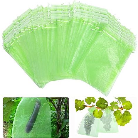 50 pièces Sac de Protection Fruits Sachet Protection Raisin (1/5)