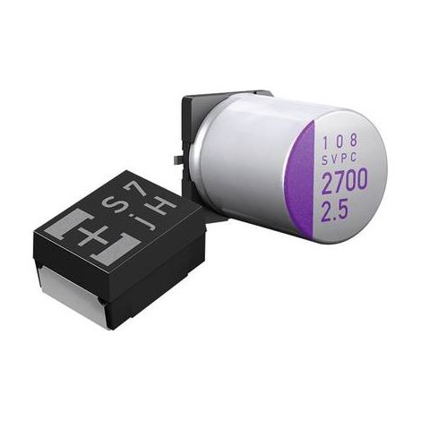 Panasonic 16SVP180MX Condensateur électrolytique SMT 180 µF 16 V/DC 20 % (Ø x H) 10 mm x 8 mm 1 pc(s) Q404251 (1/2)