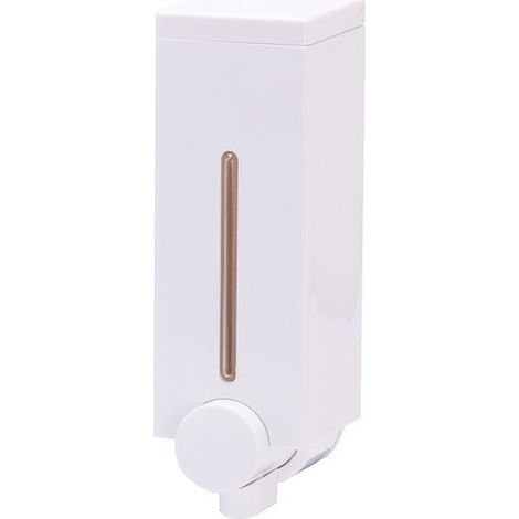 Dispensador de jabón de pared PP Blanco MSV