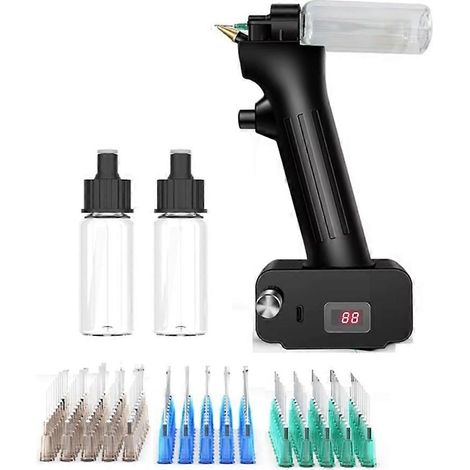 Kit d'aérographe sans nettoyage avec des accessoires simples, sans fil et sans câble Airbrush-Spray pour les petites décorations de cuisine DIY (1/5)