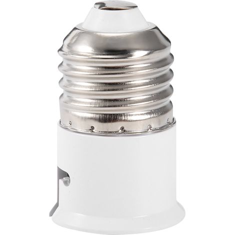 Ménage E27 à B22 ampoule prise adaptateur convertisseur Base Conversion prise.