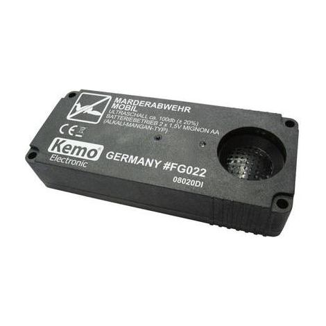 Kemo FG022 Repelente Ultrasónico Negro 55 m²