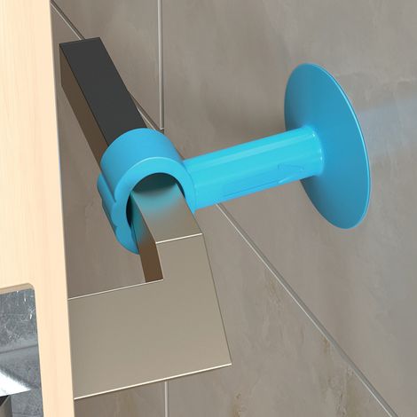 Ventouse de porte en silicone résistant aux chocs, poignée de porte avec coussinet anti-collision (1/4)