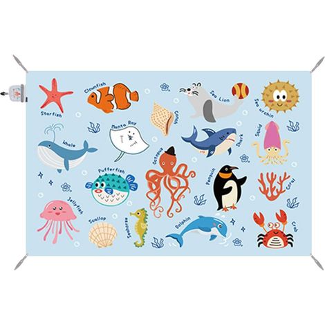 Parkmatte Picknickdecke Faltbare Stranddecke Anti
