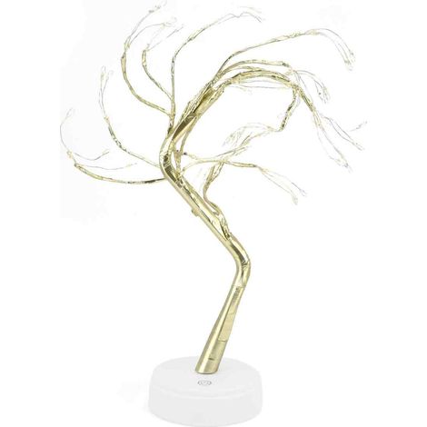 Arbol Led - 108 Led - Alambre De Cobre - Material Pc - Luz Cálida - Ip20 - Alimentación Usb O Pilas - 1 Unidad (1/5)