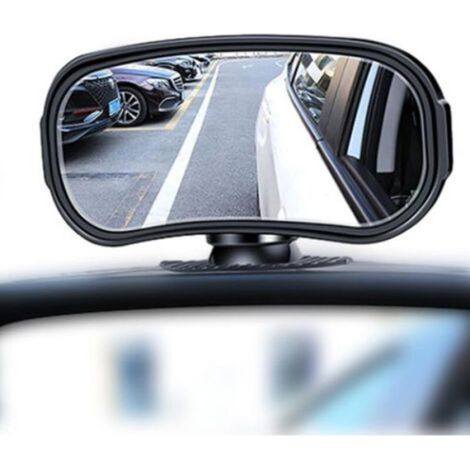 Rétroviseur Angle Mort - Convexe Réglable 360° - Pour Voiture - 1 Pièce (1/4)