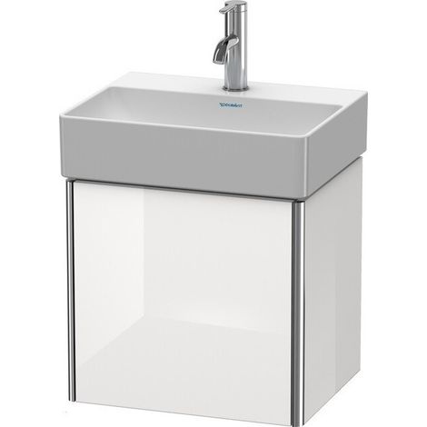 Meuble sous-vasque XSQUARE 397x434x340mm ouverture gauche blanc mat