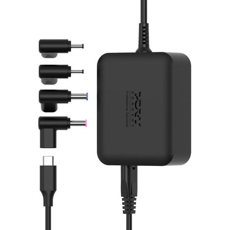 Chargeur secteur GaN2 100 W PORT DESIGNS USB-C Power Delivery Noir ACER TOSHIBA Noir