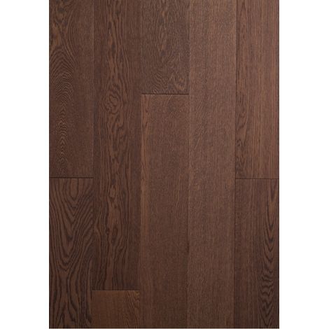 Naturasol – Parquet contrecollé chêne verni mat 12,5 cm – Largeur 12,5 cm – Longueur 120 cm – 4 micros chanfreins – Pose flottante ou collée