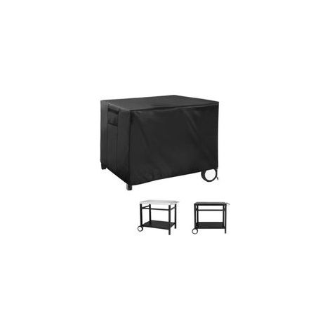 Telo copritavolo e coprisedia in tessuto Oxford 420D con ruote, fori di ventilazione e maniglie (105 x 61 x 82 cm) - Crezuo (1/4)
