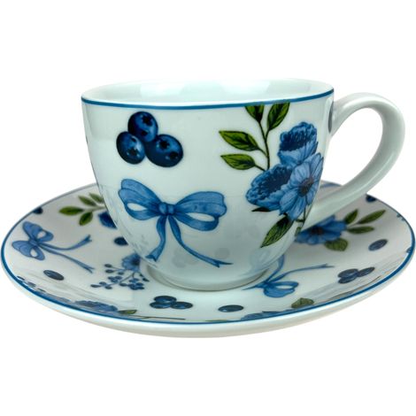 Tazza e piattino in porcellana Aria 300 ml Bogucice (1/3)