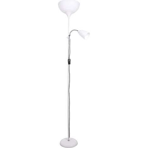 Lámpara de Pie VARESE (1 1)xE27 A.178xD.28cm blanco