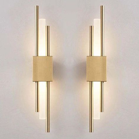 applique a LED da parete, luce bianca calda/neutra/fredda (3000K-6000K) – Illuminazione d'interni di design – Lampada da comodino lunga – Luce notturna a LED