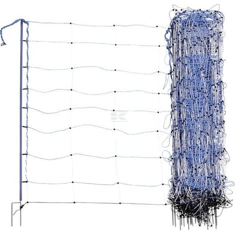 Rete TitanNet Premium 50 m blu/bianca 122 cm punta doppia AKO 27841