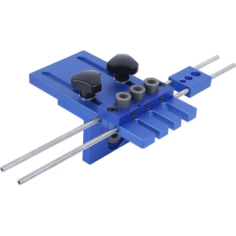 3-in-1-Lochöffner, Positionierungswerkzeug, Holzbearbeitungszubehör, Hardwareteile, Aluminiumlegierung (1/5)