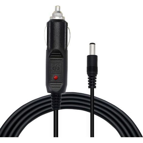 DC 5,5 x 2,5 mm Stecker auf DC 12 V Zigarettenanzünderkabel Auto-Stromkabel für Autos, LKWs, Busse (1,5 m, 2 Stück) - INHHUB