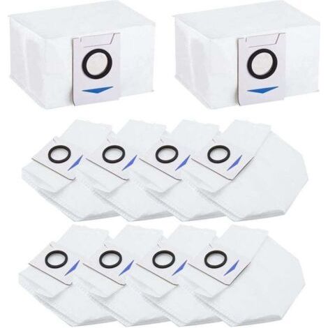 Confezione da 10 sacchetti per aspirapolvere Deebot X1 Omni / X1 e Omni / T20 Omni, accessori di ricambio per aspirapolvere, sacchetto per la polvere (1/4)
