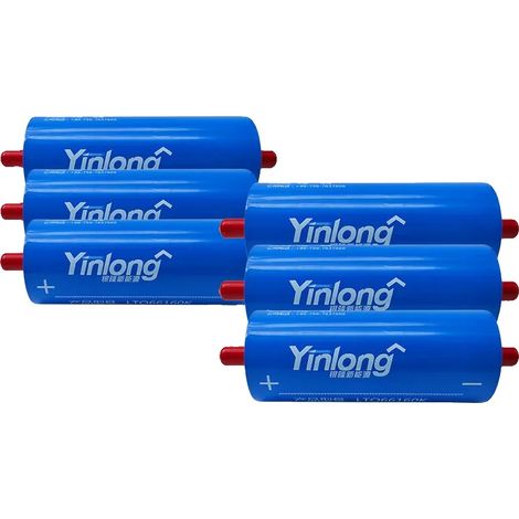 Batterie au Titanate de Lithium, Capacité de 45Ah, Rechargeable pour Systèmes Solaires, 2.3V 45AH - 6PCS (1/2)