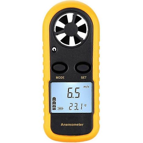 Anémomètre numérique, anémomètre portatif, instrument de mesure du vent (1/5)