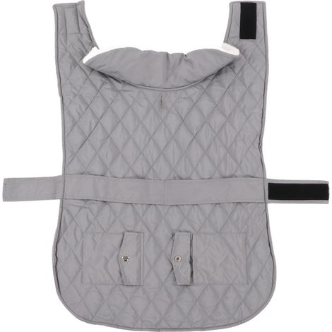 Manteau d'hiver pour chien, coupe-vent, ajustable, doux, chaud, pour chiens de taille moyenne à grande (caniches, labradors, XL). (1/5)