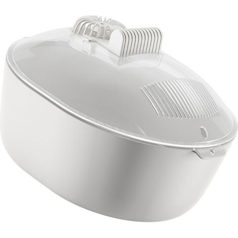 Descongelador manual para carne, aves, pescado y filetes, plástico esmaltado, 840 g, luz azul, batería de litio de 500 mAh. (1/5)