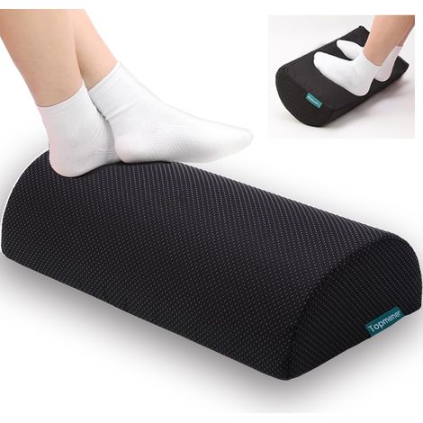 Repose-Pieds Bureau Repose Pied Ergonomique Repose Pieds Repose Jambes avec Mousse Haute Densité pour Une Assise Confortable: Améliore la Posture, Les Jambes, et Les Genoux (1/5)