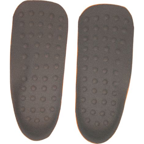 Semelles orthopédiques en PU avec coussinets de soutien du talon, rehaussement de hauteur, amorti antichoc, soin pour douleurs au talon. (1/5)