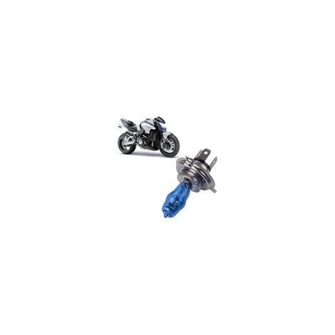 Ampoule H4 60/55W 6000K HOD Xtrem - lampe performante pour MOTO - 12V