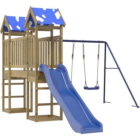 Spielturm Imprägniertes Kiefernholz vidaXL (1/5)