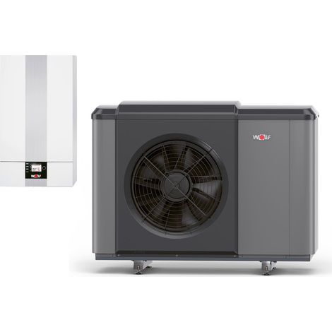 WOLF Pompe à chaleur CHA-Monobloc 07/400V avec élément chauffant électrique