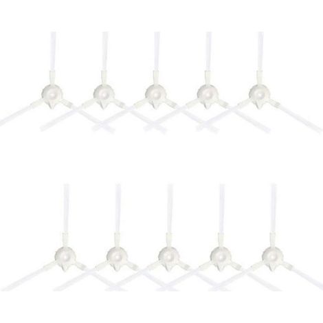 Lot de 10 brosses latérales pour Tefal X-Plorer 45/RG8275WH accessoires de balayeuse brosse latérale pièces de rechange (1/5)