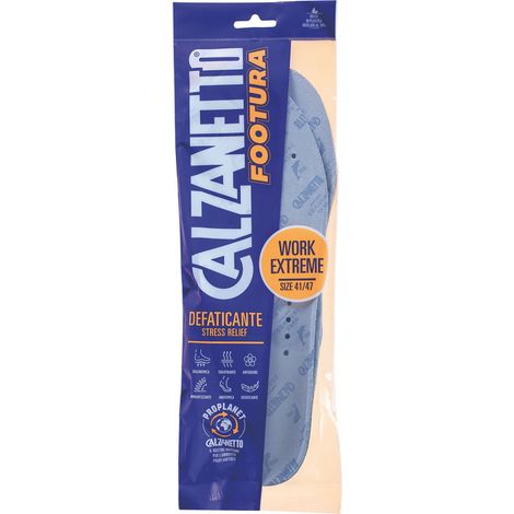 Calzanetto SOLETTE WORK EXTREME DEFATICANTE UOMO Mis. 41-47
