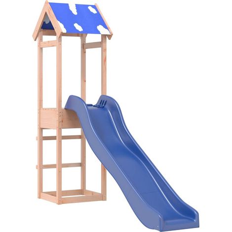 Parque infantil de exterior madera maciza Douglas3156935 vidaXL