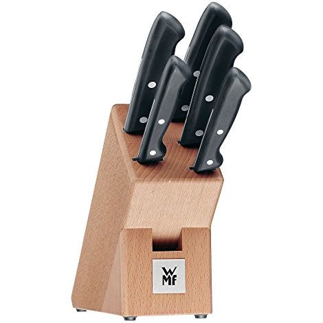 WMF Classic Line Blocco portacoltelli in faggio, 6 Pezzi (1/4)
