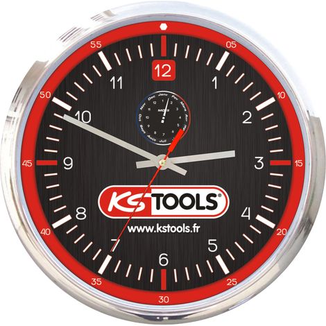 KS Tools - Horloge murale 30 cm - 10022