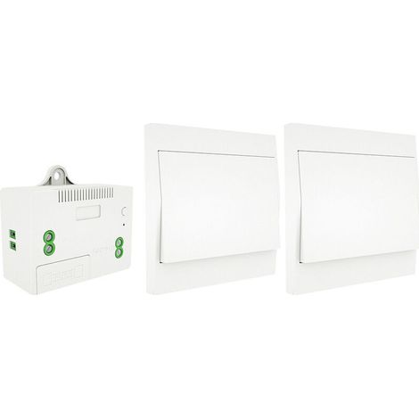 royaluxe -Kit interrupt et récept sans fil 110-230V Interrupt auto-alimenté Appareil d'éclairage télécommandé (1/5)