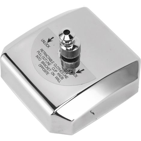 Étendoir à linge professionnel rétractable à haute capacité de charge pour une utilisation intérieure et extérieure (rectangulaire) (1/5)