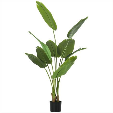 Plante artificielle oiseau de paradis 160 cm avec pot Plastique (1/5)