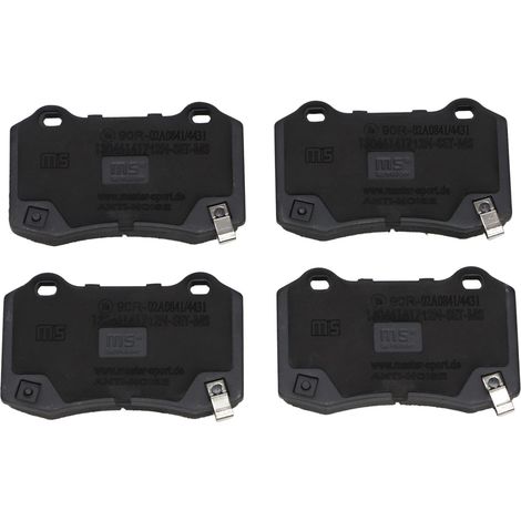 PASTILLAS DE FRENO PREMIUM "MS" DELANTERAS CHEVROLET CAMARO, CHRYSLER 300C, DODGE CHALLENGER, CHARGER, HYUNDAI (1/5)