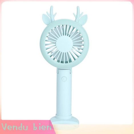Garosa Ventilateur portatif (Vert)de L'ordinateur De electromenager ventilateur Vert frais (envoyer trois diagonales + dragonne) (1/4)