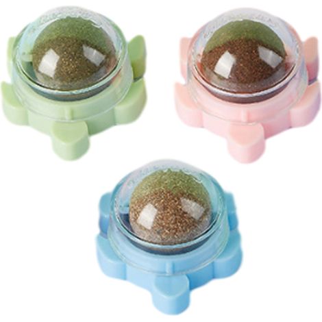 Boules De Chat - Boules De Chatnip Pour Mur - Jouet Interactif Pour Chat Et Chaton - 3 Pièces (1/5)