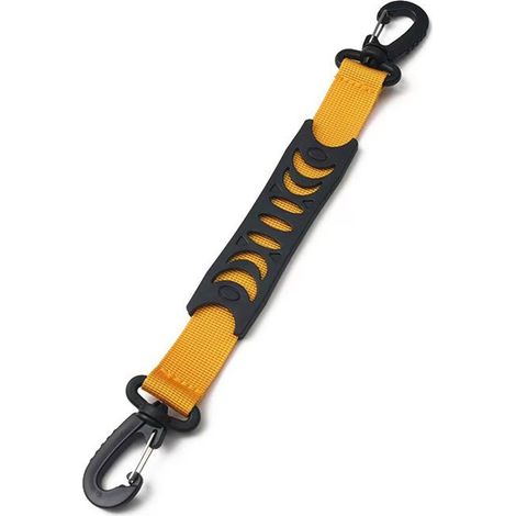 Sangles pour chaussures de ski, sangles pour skis et snowboards, faciles à transporter pour adultes et adolescents, accessoires de ski et d'hiver, jaunes (1/5)